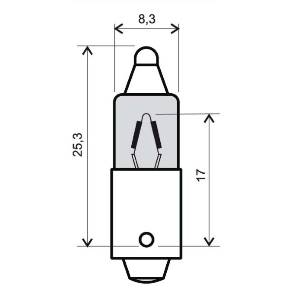 Ampoules RMS 12v 23w 