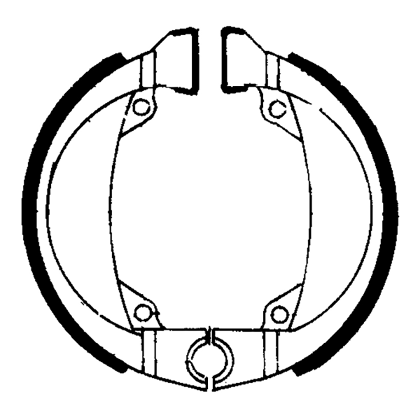 MÃ¢choires de frein FERODO FSB758 