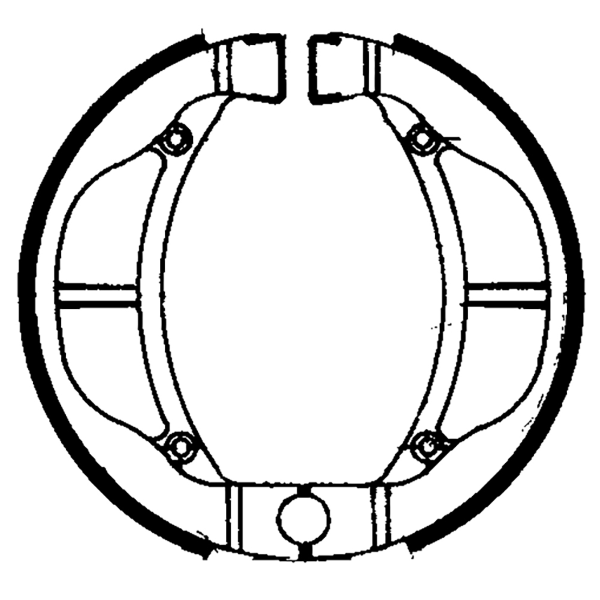 MÃ¢choires de frein FERODO FSB802 