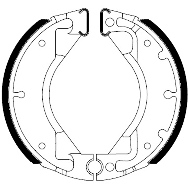 MÃ¢choires de frein FERODO ECO FSB738A 