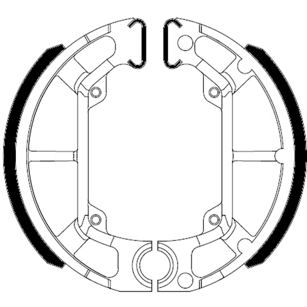 MÃ¢choires de frein FERODO ECO FSB895A 