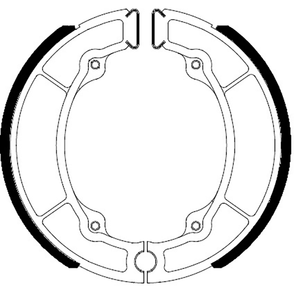 MÃ¢choires de frein FERODO ECO FSB733A 