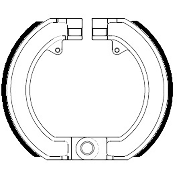 MÃ¢choires de frein FERODO ECO FSB869A 