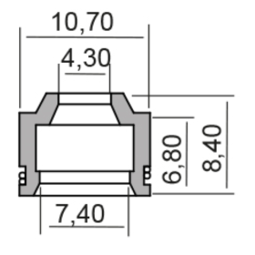 Joints spi de soupape moteur RMS Peugeot Tweet 50-125cc