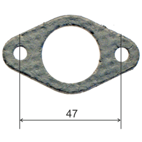 Joint d'échappement RMS Piaggio Zip/Quartz/Gilera Typhoon
