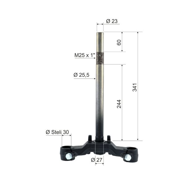 Jeu de direction de fourche RMS Mbk Booster Ng/Nitro/Aerox 50cc 