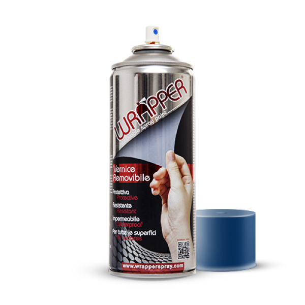 Wrapper Peinture amovible en aÃ©rosol Traffic Blue 400ml 