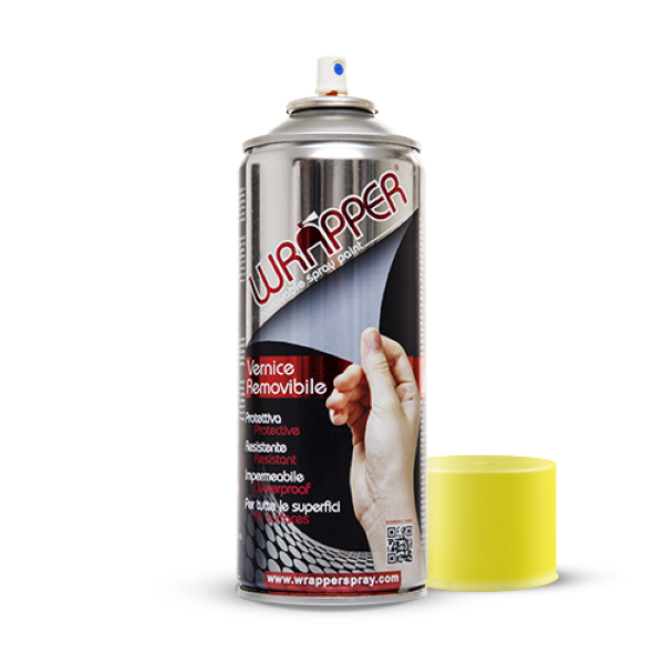 Wrapper Peinture AÃ©rosol AÃ©rosol Jaune Fluo 400ml 