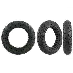 Pneu scooter électrique - 10 X 2, noir, nid d'abeille