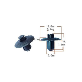 Rivet plastique RMS Yamaha 902690707700