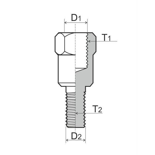 Adaptateur de rÃ©troviseur RMS M8 droite - Adaptateur de rÃ©troviseur gauche M10 