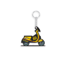 PORTE-CLÉS EN CAOUTCHOUC VESPA LA MAGRA
