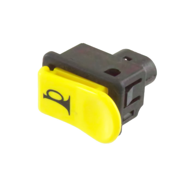 Bouton de klaxon classique RMS Piaggio 290679 - Jaune 