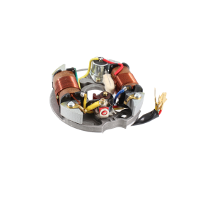 Stator RMS Classic complet avec contacts 6 volts 25w pour vespa 50 de 65 Ã 82 - 111764