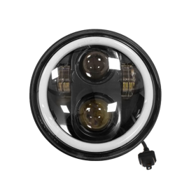 Feu avant complet Evok Iron Led pour Vespa PX