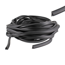 Profilé de capot latéral noir 12 mètres RMS Classic Piaggio Vespa Px/Pe