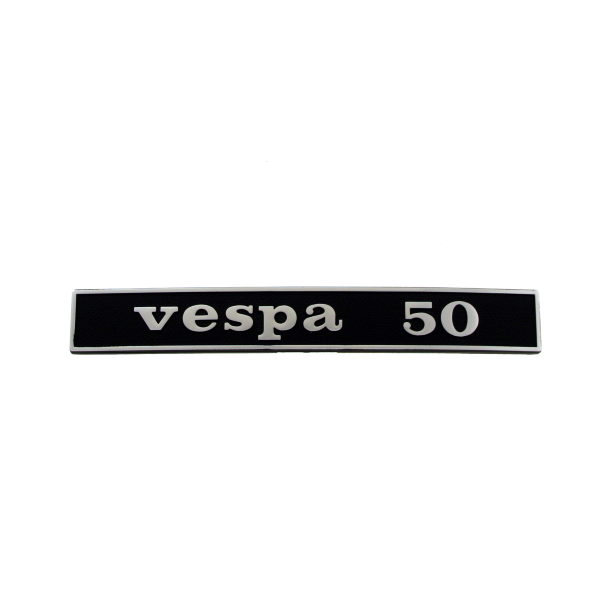 Badge arriÃ¨re RMS Classic Piaggio Vespa 50cc 152509 