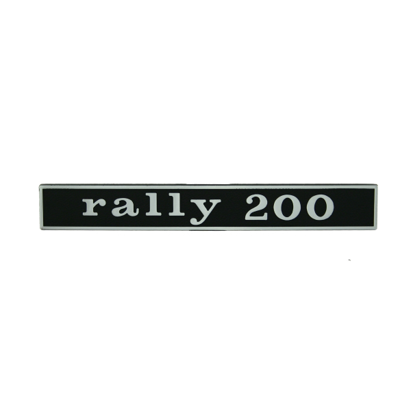 Badge arriÃ¨re RMS Classic Piaggio Vespa Rally 200cc 152515 