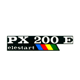 Insigne de panneau latéral classique RMS Piaggio Vespa PX200cc Elestart 198658