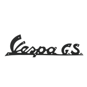 Plaque signalétique RMS Classic Piaggio vespa gs 023902