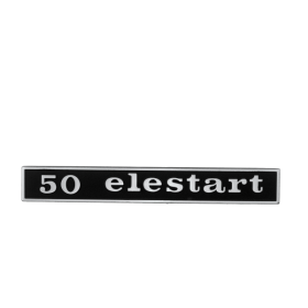 Badge arrière RMS Classic Piaggio Vespa 50cc Elestart 152512