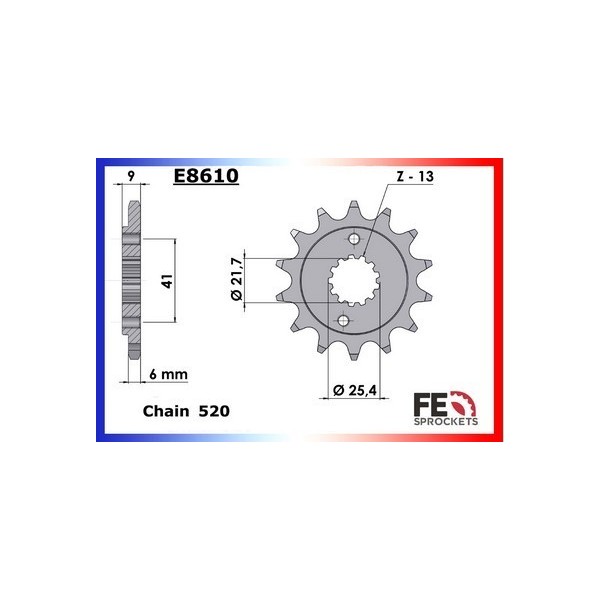 Kit chaîne Acier - Z B Abs - 300 - KAWASAKI  2015-2017  