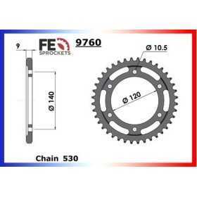 Kit chaîne Acier - GSXR - 750 - SUZUKI 1996-1997 