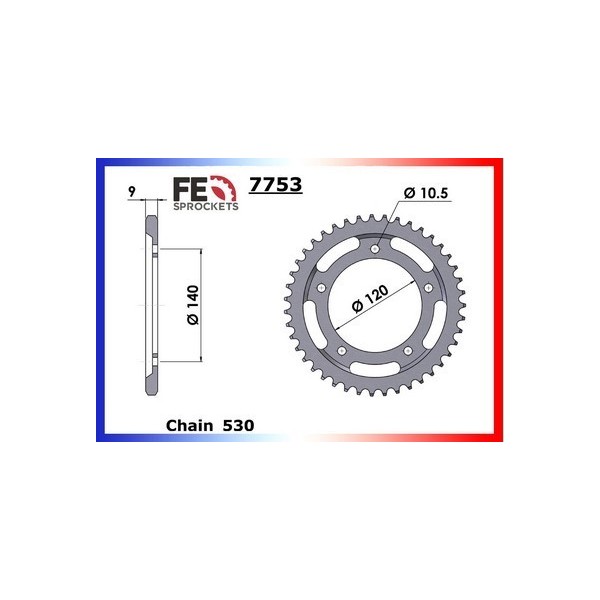 Kit chaîne Acier - SV N - 1000 - SUZUKI  2003-2004  