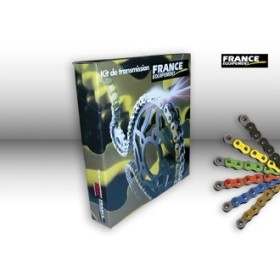 Kit chaîne Acier - ZZR B Abs - 1400 - KAWASAKI 2006-2007