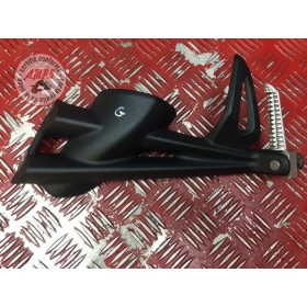 Platine repose pied passager gauche Triumph 675 Street Triple 2007 à 2010