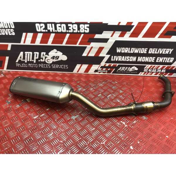 Ligne complete akrapovic Yamaha MT-125 2020 à 2024