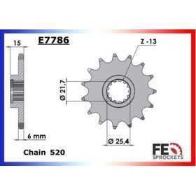 Kit chaîne Alu - ZX6RR K Ninja - 600 - KAWASAKI 2003-2003 