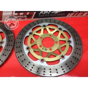 Paire de disque de frein avant Kawasaki ZRX 1100 1998 à 2000