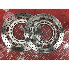 Paire de disque de frein avant Yamaha XJ 600 Diversion S 1992 à 2003