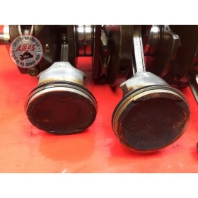 Vilebrequin avec bielles et piston 