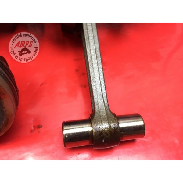 Vilebrequin avec bielles et piston 