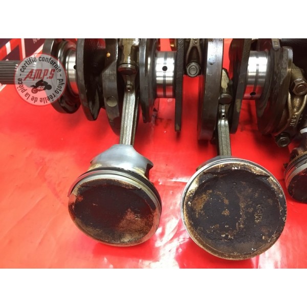 Vilebrequin avec bielles et piston 