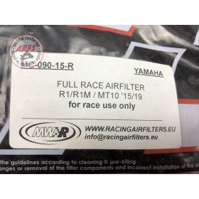 Filtre a air MWR MC-90-15-R R1 MT10 2015-2019 