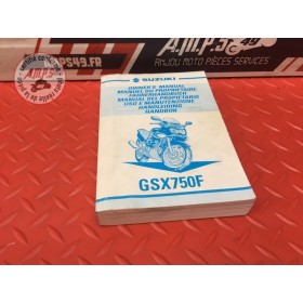 Manuel du Propriétaire GSX750F H1-A3