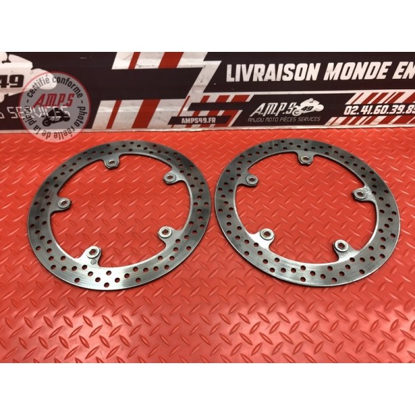 Paire de disque de frein avant Bmw R1200 RT 2005 à 2009