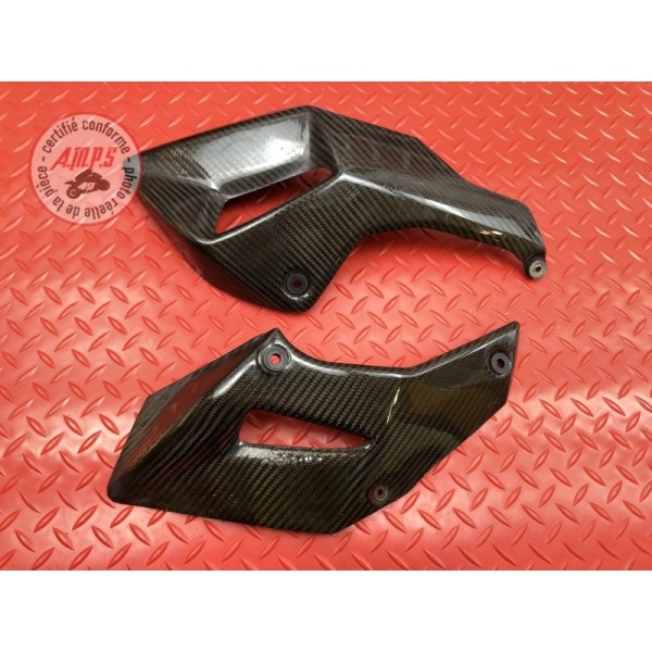Paire de cache sur sabot carbone Ducati 1200 Multistrada 2013 à 2014
