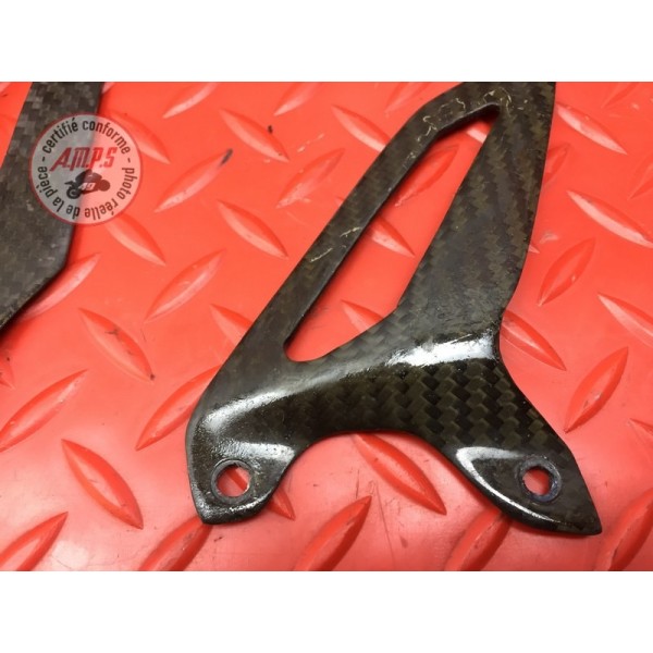 Paire de pare talon en carbone 