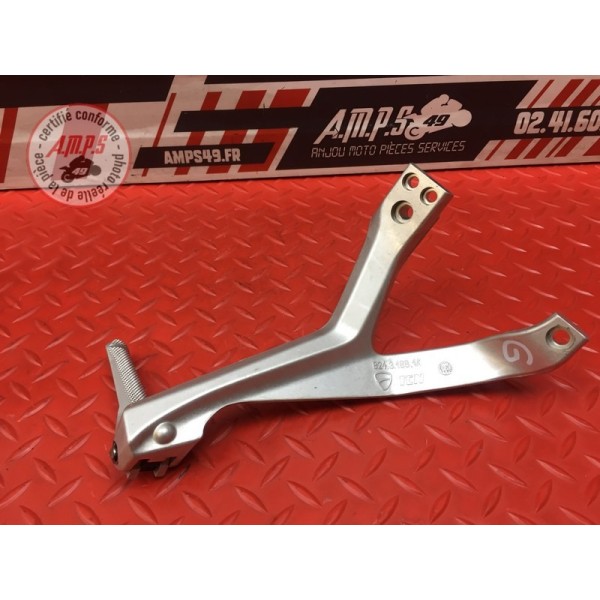 Platine repose pied passager gauche 