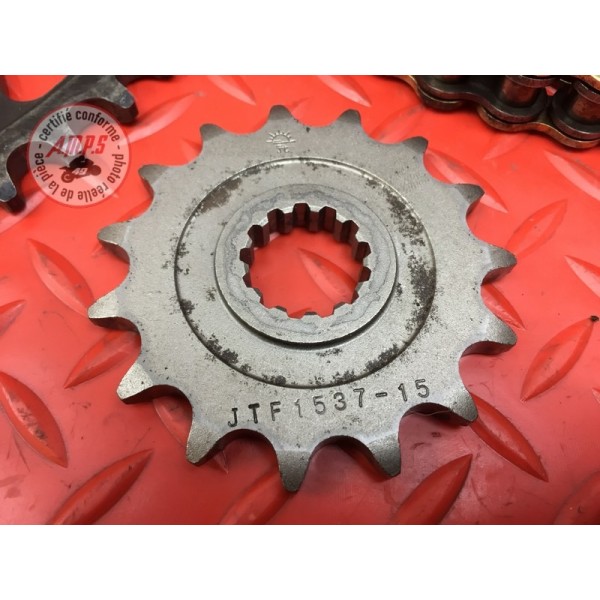 Kit chaine 15-42. 525VX Kawasaki Z1000 2003 à 2006