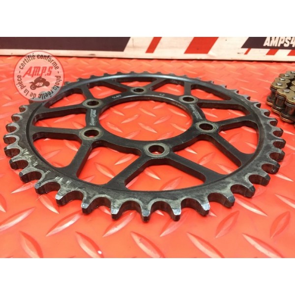 Kit chaine 15-42. 525VX Kawasaki Z1000 2003 à 2006