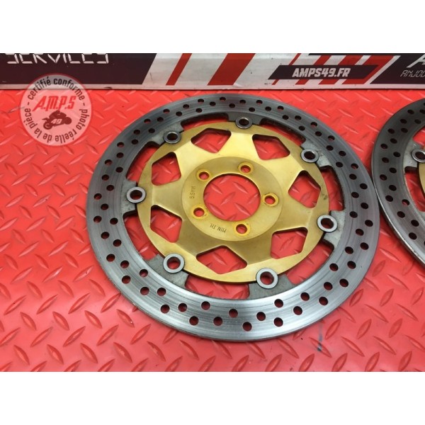 Paire de disque de frein avant Kawasaki Z1000 2003 à 2006