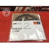 Paire de disque de frein avant wave 2 