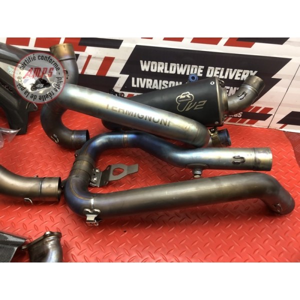 Ligne d'échappement Termignoni Reparto corse Titane SSP Ducati Panigale V2 2020 à 2022