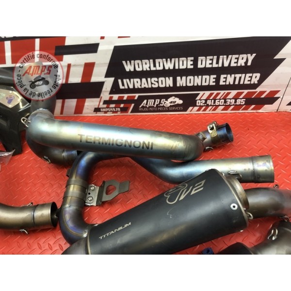 Ligne d'échappement Termignoni Reparto corse Titane SSP Ducati Panigale V2 2020 à 2022