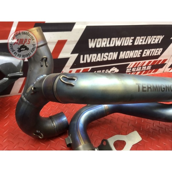 Ligne d'échappement Termignoni Reparto corse Titane SSP Ducati Panigale V2 2020 à 2022